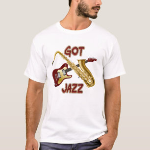 得られたジャズ Tシャツ