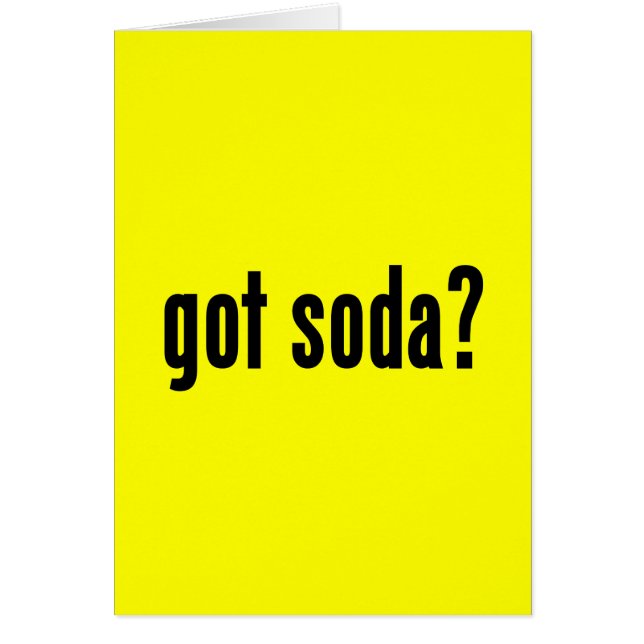 得られたソーダか。 (正面)