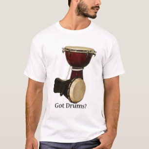 得られたドラムカスタムのワイシャツ Tシャツ