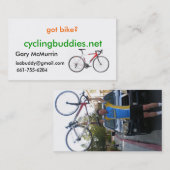 得られたバイクか。 名刺 (正面/裏面)