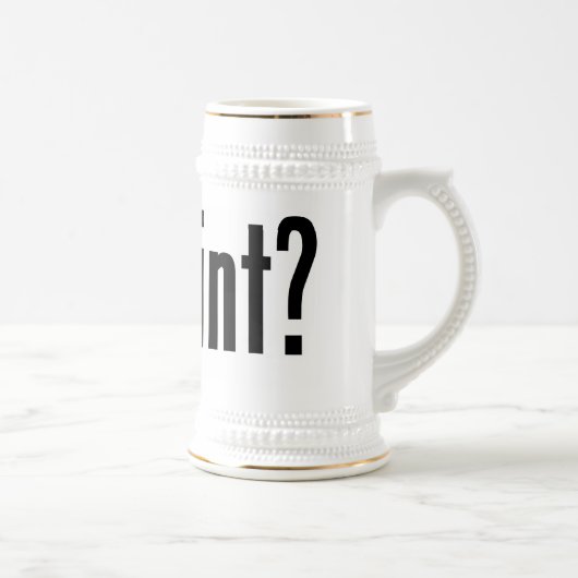 得られたパイントか。 ビールジョッキ (右)