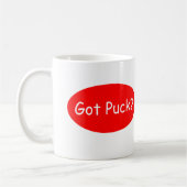 得られたパックのホッケーのマグ コーヒーマグカップ (左)