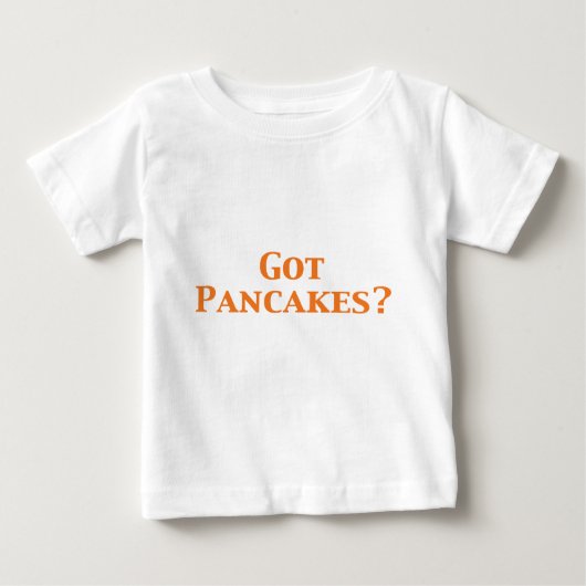 得られたパンケーキギフト ベビーTシャツ (正面)