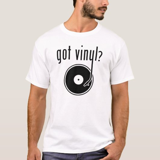 得られたビニールのTシャツ Tシャツ (正面)