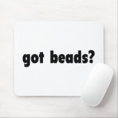 得られたビーズ マウスパッド (マウス)