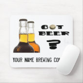 得られたビールか。 U醸造物or Brewing Company マウスパッド (マウス)