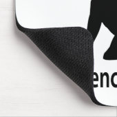 得られたフレンチ・ブルドッグ マウスパッド (コーナー)