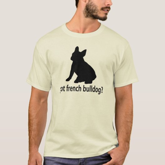 得られたフレンチ・ブルドッグ Tシャツ (正面)