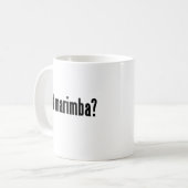 得られたマリンバか。 コーヒーマグカップ (正面左)
