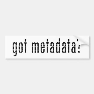 得られたメタデータか。 <gmi:MI_Metadata>か。 バンパーステッカー