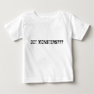 得られたモンスターか。か。か。 ベビーTシャツ