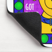 得られたラベルか。-犬 マウスパッド (コーナー)