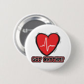 得られたリズム 缶バッジ (正面&裏面)