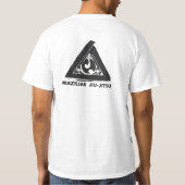 得られたワイシャツか。 Tシャツ (裏面)