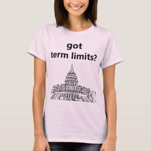 得られた任期制限か。 Tシャツ