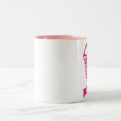 得られた化石か。 ピンクのTrilobite ツートーンマグカップ (中央)