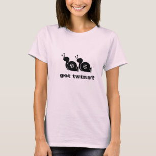 得られた双生児か。 Tシャツ