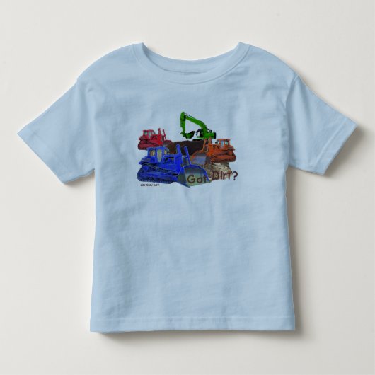 得られた土か。 幼児のTシャツ トドラーTシャツ (正面)