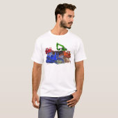 得られた土か。 Tシャツ (正面フル)