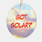 得られた太陽のなオーナメント セラミックオーナメント (左)