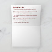 得られた太陽のなカード カード (内部)