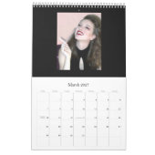 得られた女性か。 カレンダー (3月 2027)