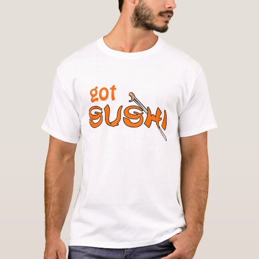 得られた寿司 Tシャツ (正面)