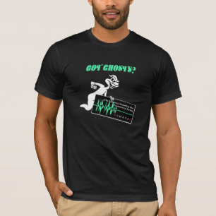 得られた幽霊か。 黒 Tシャツ