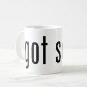 得られた息子か。 コーヒーマグカップ (正面左)