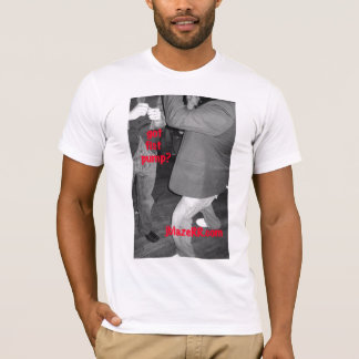 得られた握りこぶしポンプか。 ワイシャツ Tシャツ