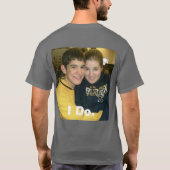 得られた木か。 -カスタマイズ Tシャツ (裏面)