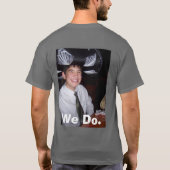 得られた木か。 Tシャツ (裏面)