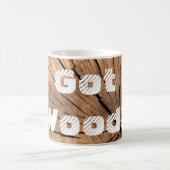 得られた木か。 Woodworkerのコーヒー・マグ コーヒーマグカップ (中央)