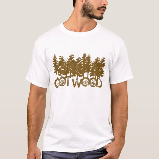 得られた木 Tシャツ (正面)