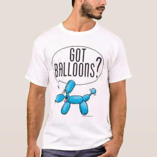 得られた気球か。 気球動物のワイシャツ Tシャツ