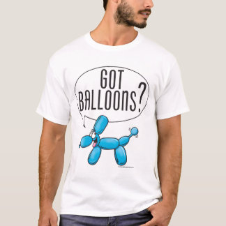 得られた気球か。 気球動物のワイシャツ Tシャツ