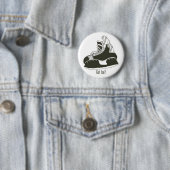 得られた氷か。 ホッケーのスケートボタン 缶バッジ (インサイチュ)