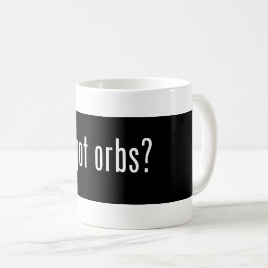 得られた球体の黒いマグ コーヒーマグカップ (正面右)