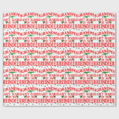 得られた祖母は走りました ラッピングペーパー (フラット)