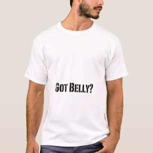 得られた腹 Tシャツ