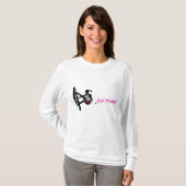 得られた航跡か。 女性の版 Tシャツ (正面フル)