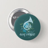 得られた角グランジな音楽ボタン 缶バッジ (正面&裏面)