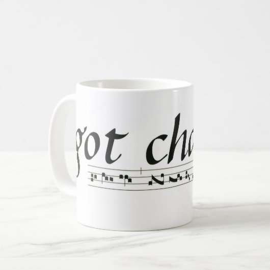 得られた詠唱か。 コーヒーマグカップ (正面左)