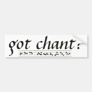 得られた詠唱か。 バンパーステッカー