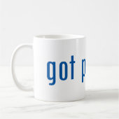 得られた詩歌か。 コーヒーマグカップ (左)