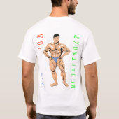 得られた銃、…… "Gunz"か。 Tシャツ (裏面)
