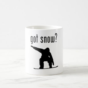 得られた雪か。 スノーボード モーフィングマグカップ