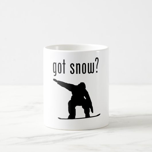 得られた雪か。 スノーボード モーフィングマグカップ (中央)