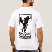 得られた雪T Tシャツ (裏面)