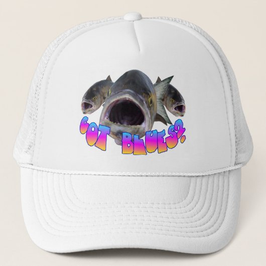 得られた青 キャップ (正面)